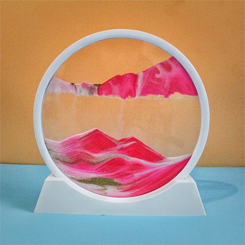 3D Hourglass Sand Painting Decor