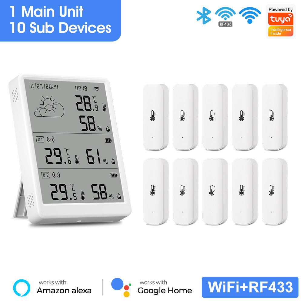 WiFi Temperature Humidity Sensor with APP Alert