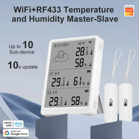 WiFi Temperature Humidity Sensor with APP Alert