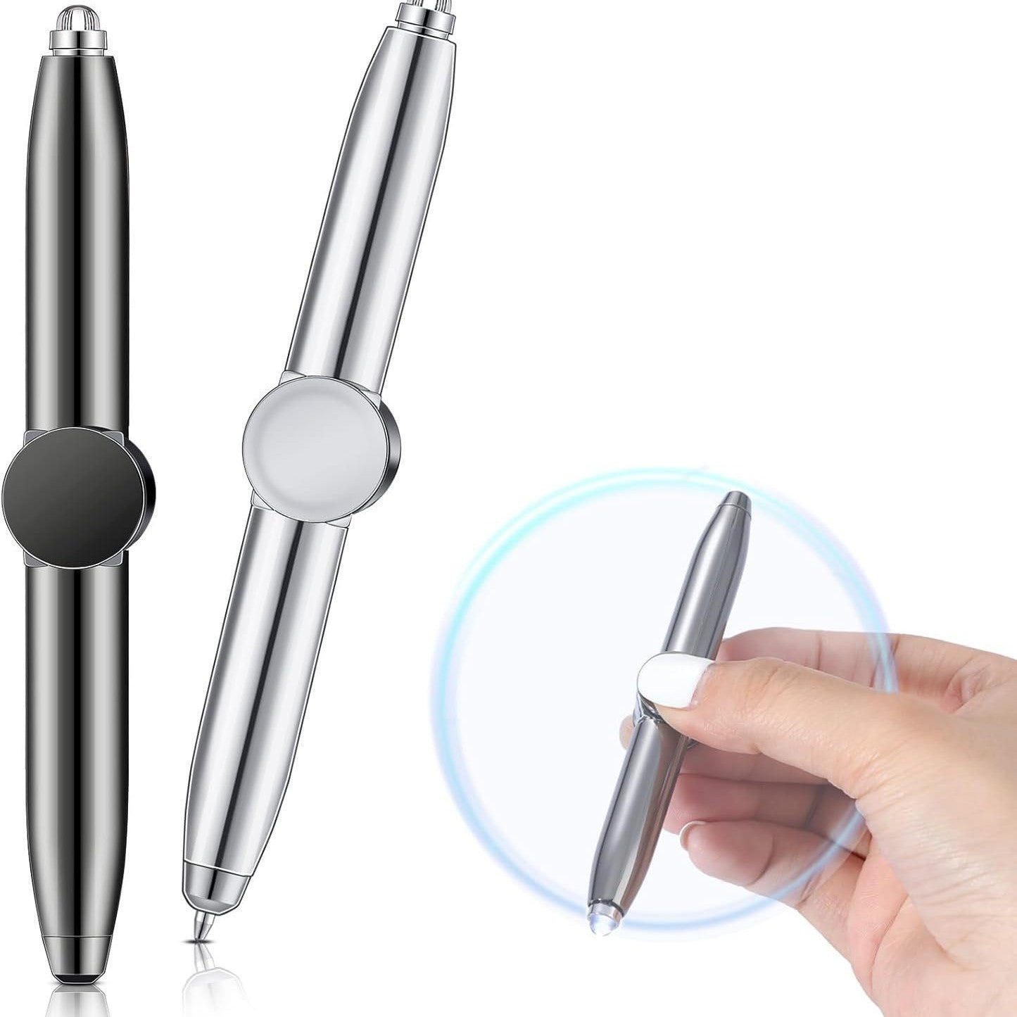 Multifunctional Fingertip Spinner with LED Light