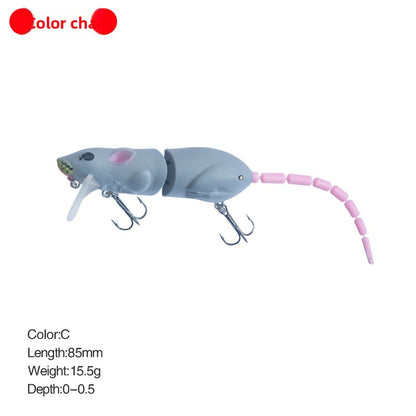 Realistic Mouse Bionic Fishing Lure
