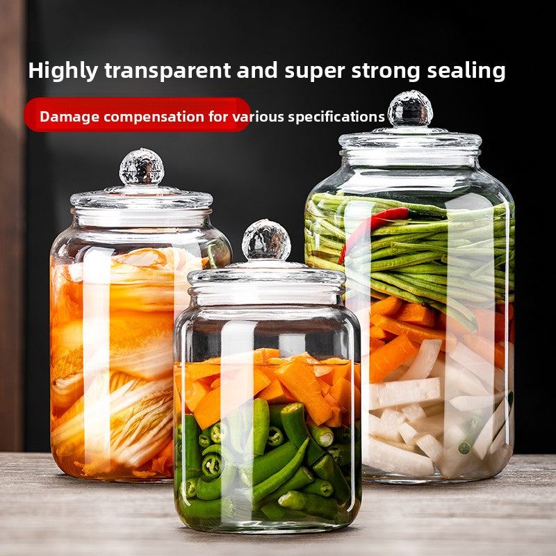 Glass Sealed Jar for Food Storage