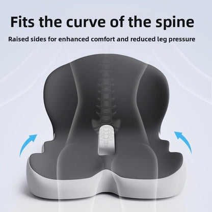 Memory foam integrated seat cushion backrest