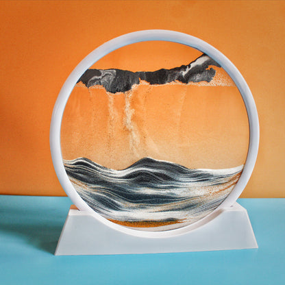 3D Hourglass Sand Painting Decor