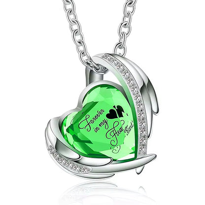 Heart Shaped Ash Memorial Necklace