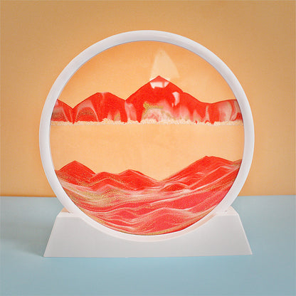 3D Hourglass Sand Painting Decor
