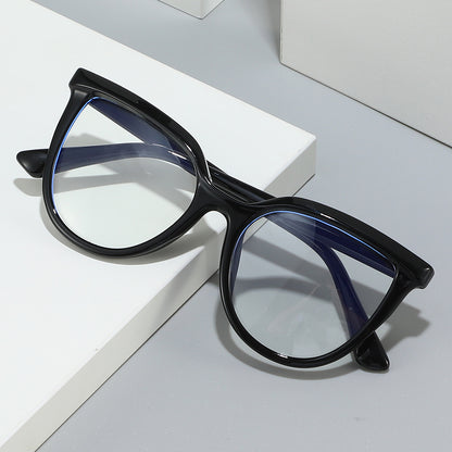 Oval Frame Blue Light Blocking Glasses