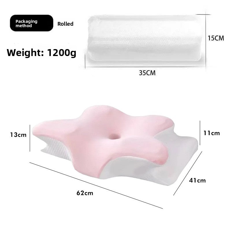 Butterfly Memory Foam Cervical Pillow