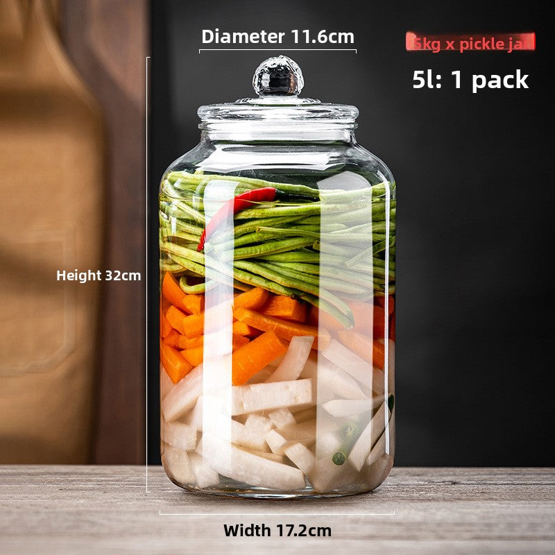 Glass Sealed Jar for Food Storage