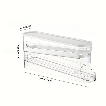 Rolling Egg Storage Container with Lid