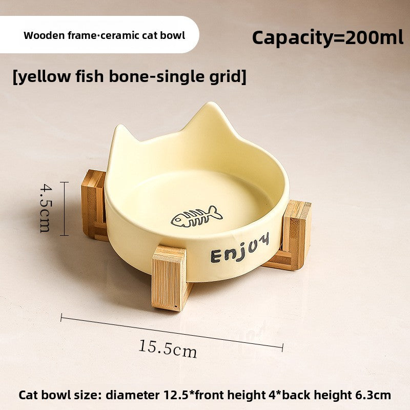Anti-spill pet water bowl