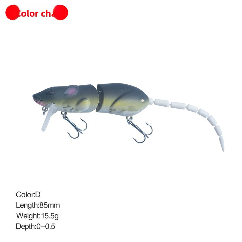 Realistic Mouse Bionic Fishing Lure