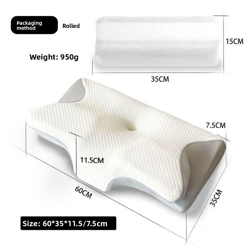 Butterfly Memory Foam Cervical Pillow
