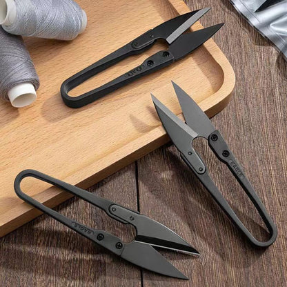 U-Shaped Spring Sewing Scissors