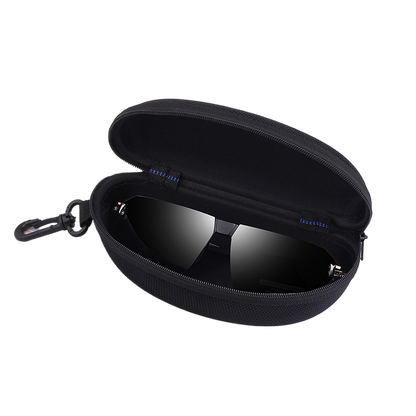 Zipper Sunglasses Case Set with Accessories