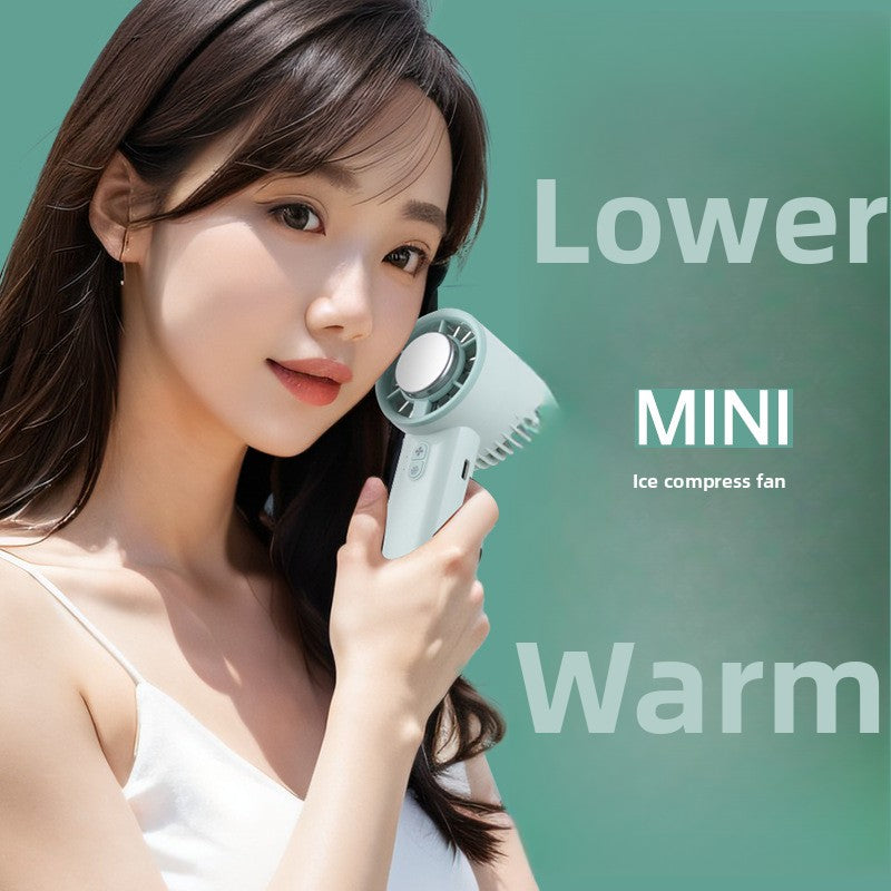 Portable USB Desk Fan with Rechargeable Battery