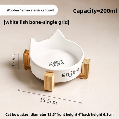 Anti-spill pet water bowl