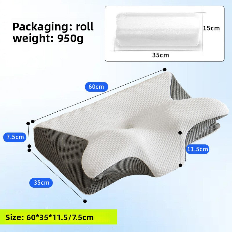 Butterfly Memory Foam Cervical Pillow