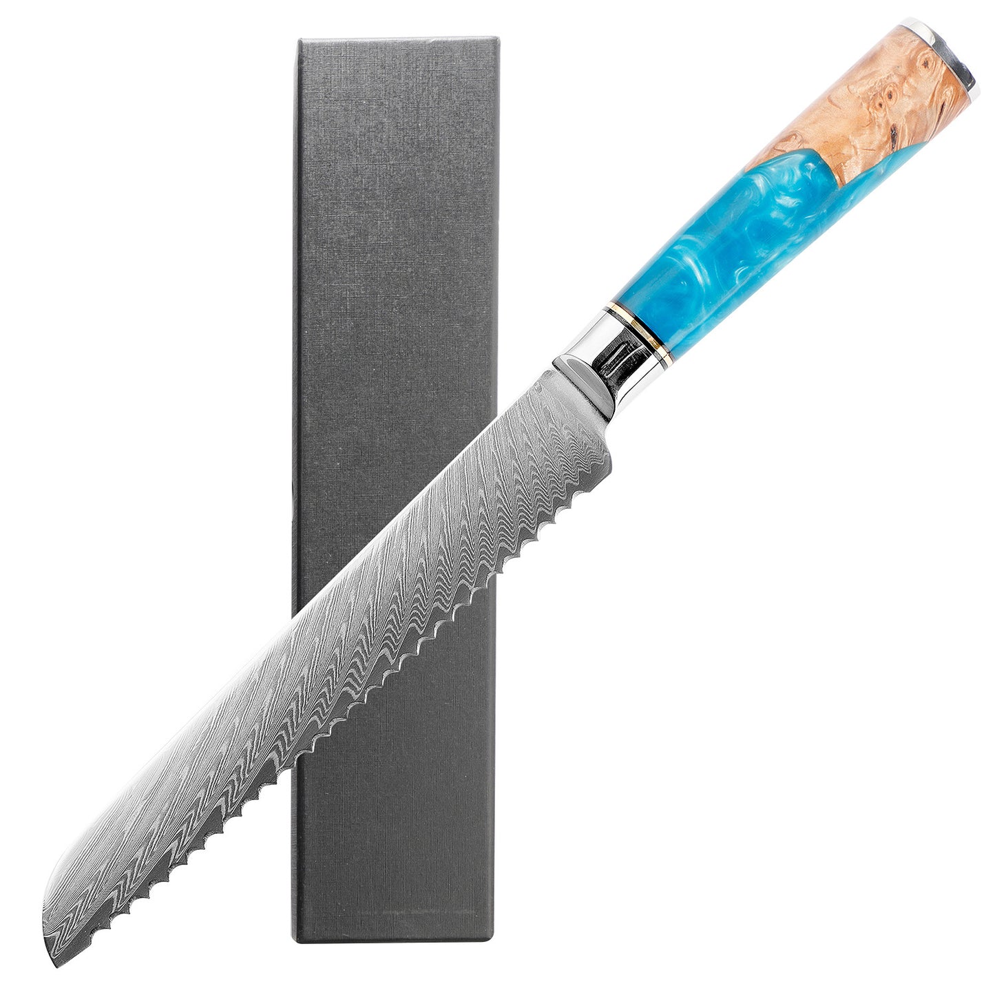 Damascus Steel Kitchen Knife Set
