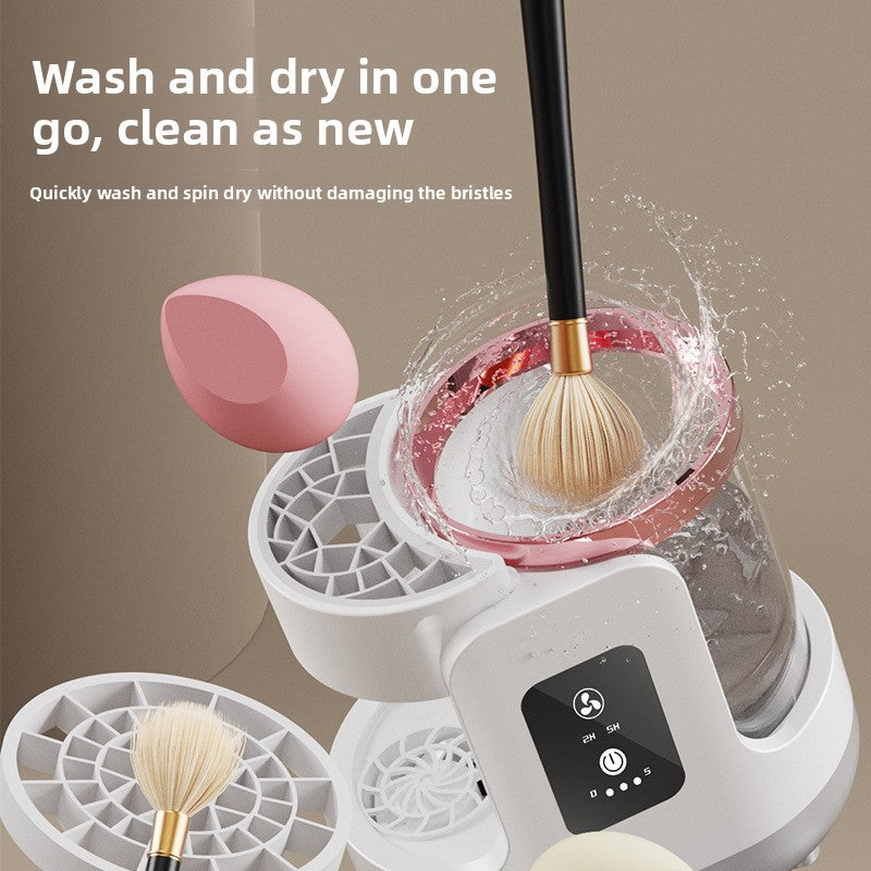Automatic Makeup Brush Cleaner and Dryer