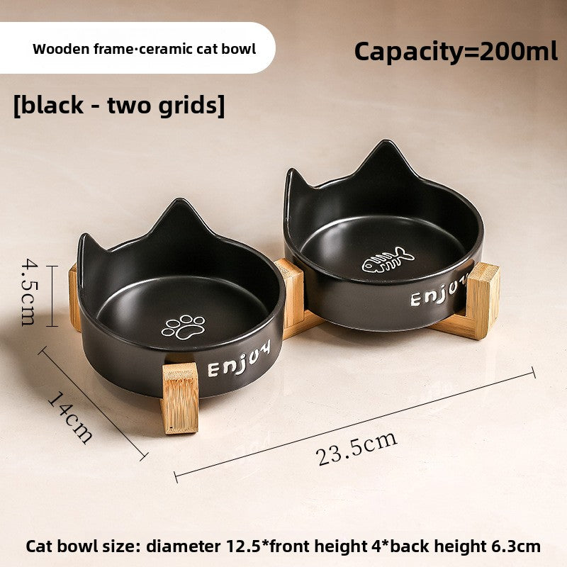 Anti-spill pet water bowl