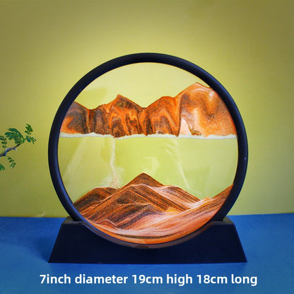 3D Hourglass Sand Painting Decor