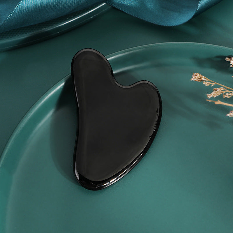 Natural Jade Facial Roller and Gua Sha Set
