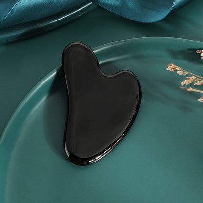 Natural Jade Facial Roller and Gua Sha Set