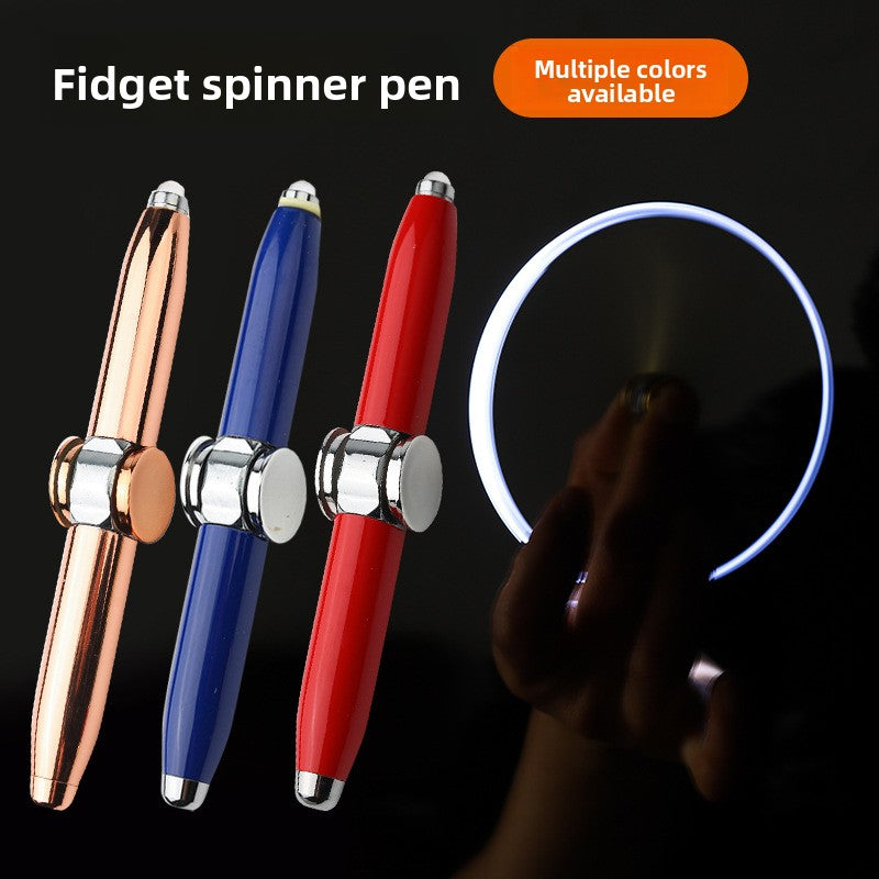 Multifunctional Fingertip Spinner with LED Light