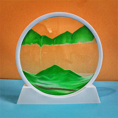 3D Hourglass Sand Painting Decor