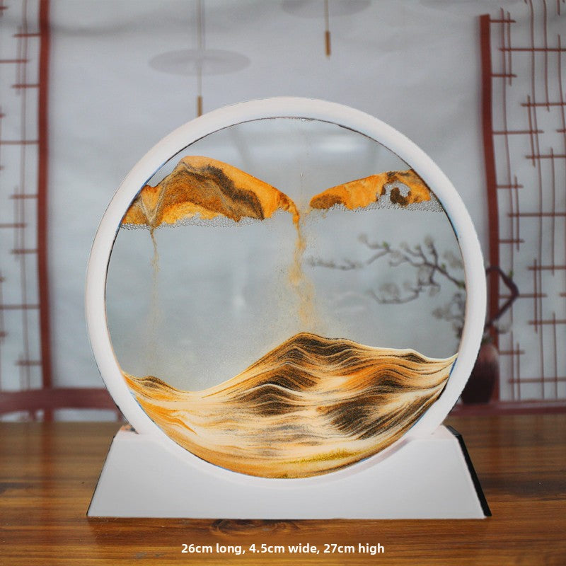 3D Hourglass Sand Painting Decor