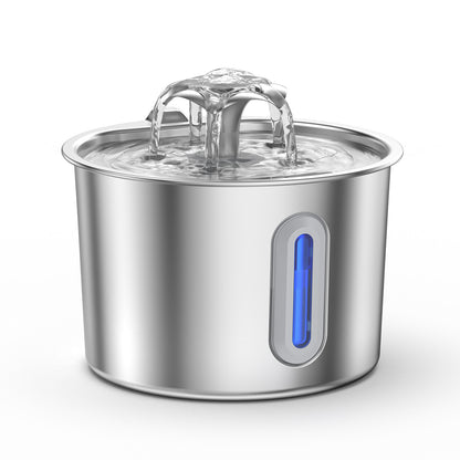 Automatic Pet Water Dispenser Stainless Steel Fountain