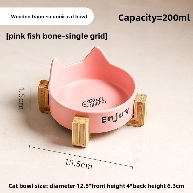 Anti-spill pet water bowl