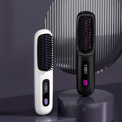 Wireless Ceramic Hair Straightener
