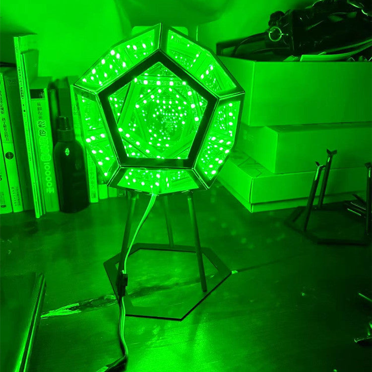 Twelve-sided colored night light