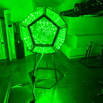 Twelve-sided colored night light