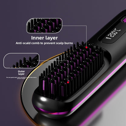 Wireless Ceramic Hair Straightener