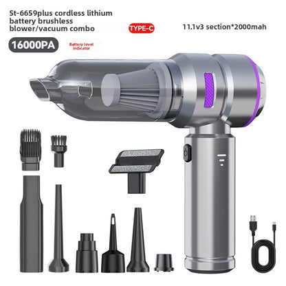 Cordless Car Vacuum Cleaner with Blowing and Inflating Function