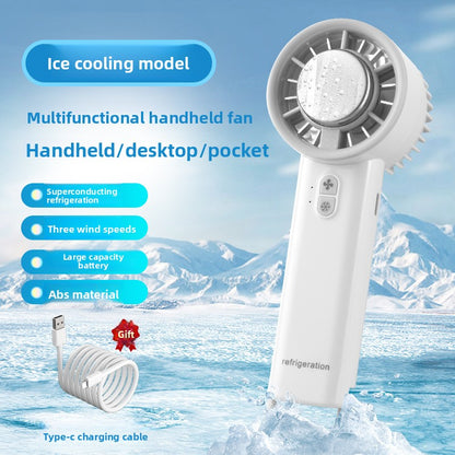 Portable USB Desk Fan with Rechargeable Battery