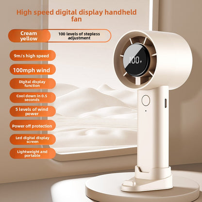 Portable USB Desk Fan with Rechargeable Battery