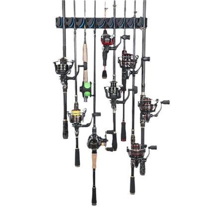 Wall Mounted Fishing Rod Storage Rack