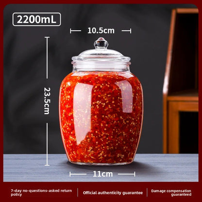 Glass Sealed Jar for Food Storage
