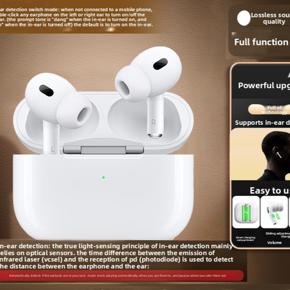 Pro Wireless Bluetooth Earbuds with ANC and Charging Case