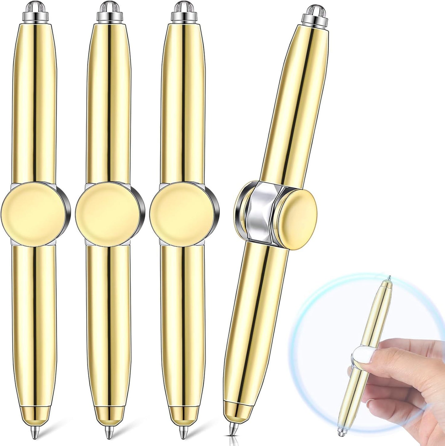 Multifunctional Fingertip Spinner with LED Light