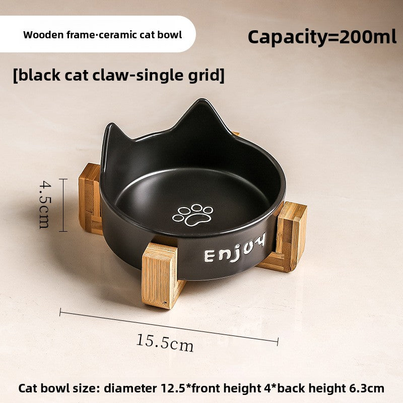Anti-spill pet water bowl