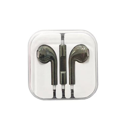 Semi-In-Ear Wired Headphones with Microphone