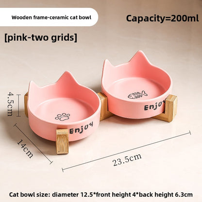 Anti-spill pet water bowl