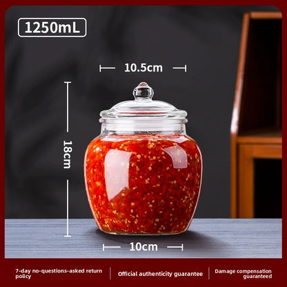 Glass Sealed Jar for Food Storage
