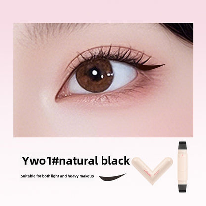 Rotating Eyeliner Stamp Pen Dual Ended Waterproof