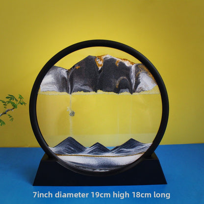 3D Hourglass Sand Painting Decor
